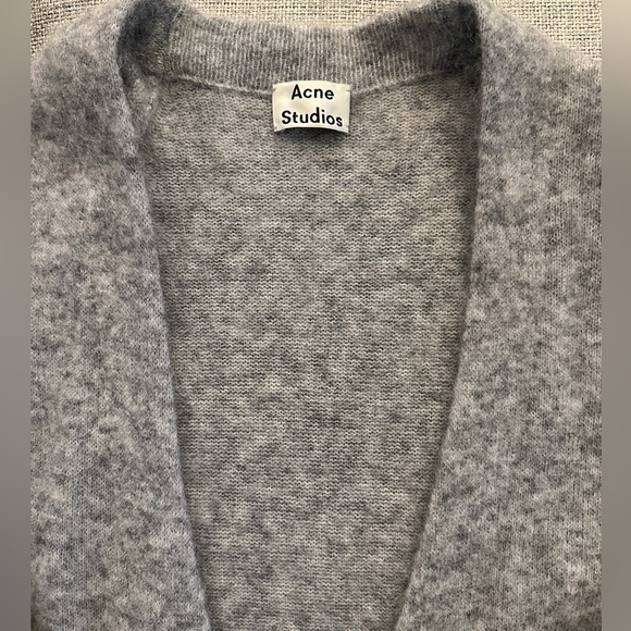 Acne Studios Raya Mohair Cardigan - Picture 7 of 8
